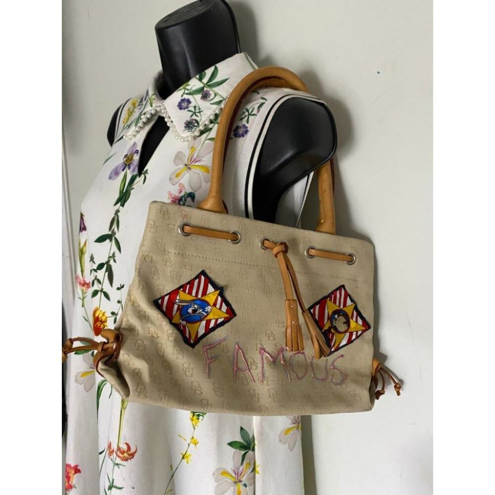DOONEY & BOURKE Small Handbag Customized Graffiti - Picture 8 of 14
